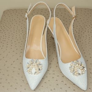 𝅺Asos bridal pump sandals